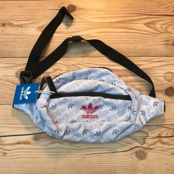 adidas gazelle silver green womens Streamers Clip-On Pouch with Zipper